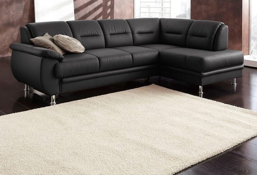 sit&more Ecksofa "Mailand L-Form, B: 250 cm" optional Bettfunktion günstig online kaufen