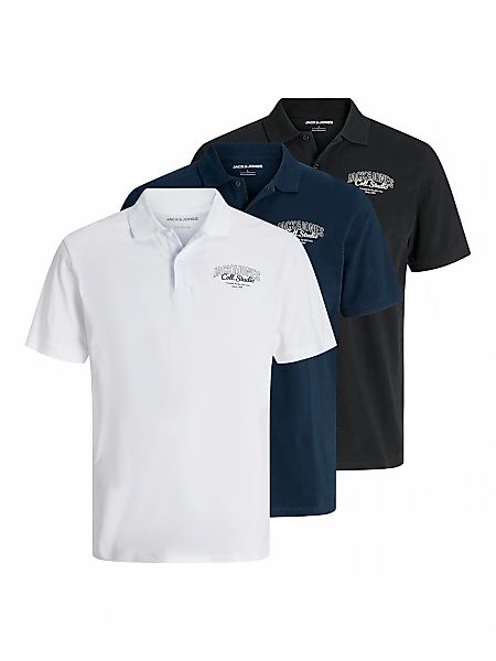 Jack & Jones Poloshirt "JJMAKOTO POLO SS 3PK MP" günstig online kaufen