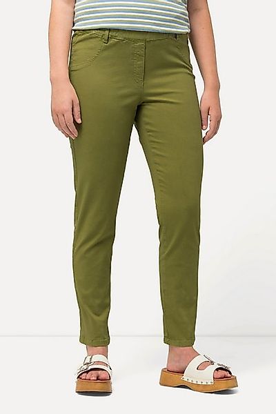 Ulla Popken Jeggings Jeggings Elastikbund schmales Bein Biobaumwolle günstig online kaufen