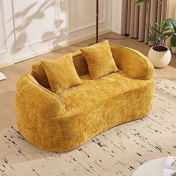Odikalo 2-Sitzer Sofa Kompressions-Couch mit 2 günstig online kaufen