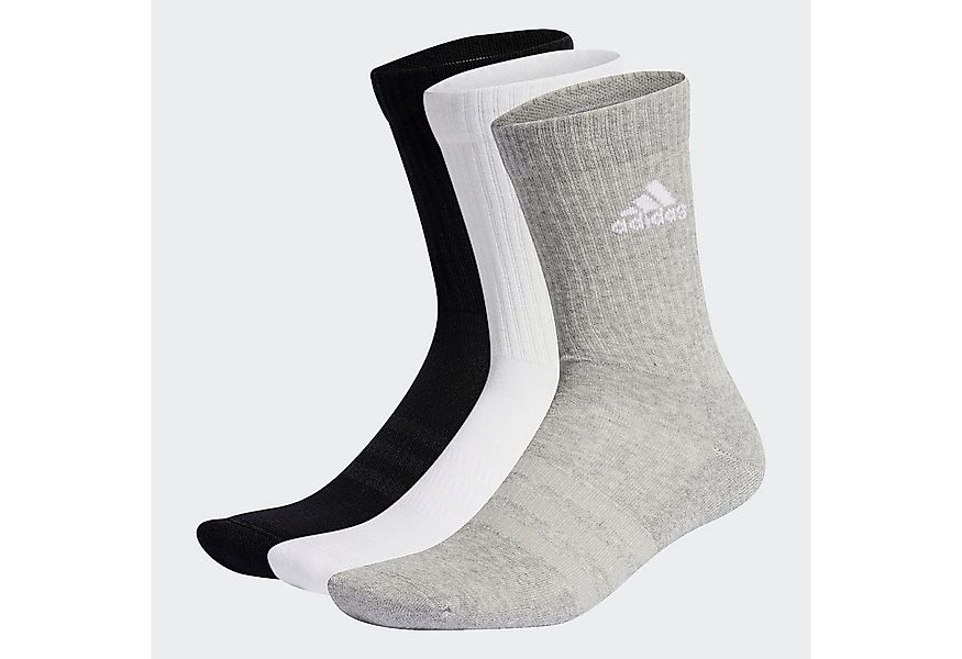 adidas Performance Funktionssocken CUSHIONED CREW SOCKEN, 3 PAAR (3-Paar) günstig online kaufen