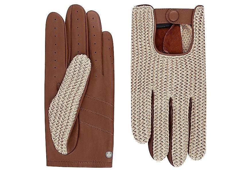 Roeckl Lederhandschuhe LE MANS AUTOFAHRER Crochet Sommerhandschuh günstig online kaufen