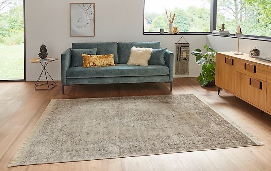 HANSE Home Teppich »Orient Vintage Medaillon«, rechteckig, 5 mm Höhe, Orien günstig online kaufen