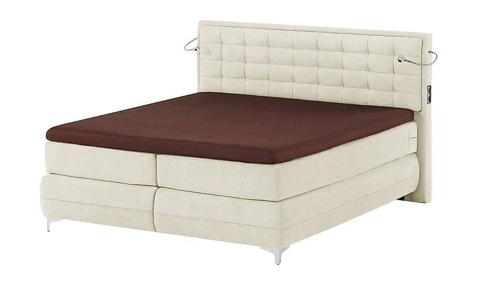 Musterring Boxspringbett Premiumversion Dubai ¦ creme ¦ Maße (cm): B: 177 H günstig online kaufen