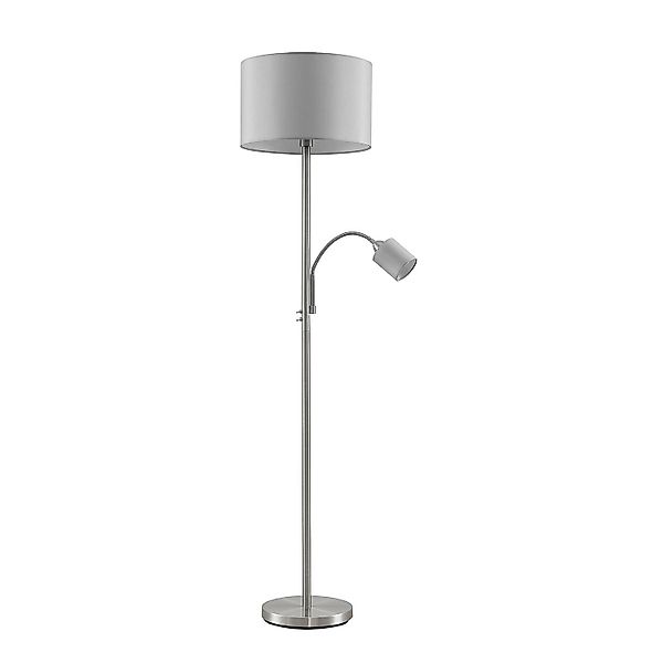 Lindby Stehlampe Colima 9626810 Modern in Alu aus Metall 2-flammig E27 Wohn günstig online kaufen