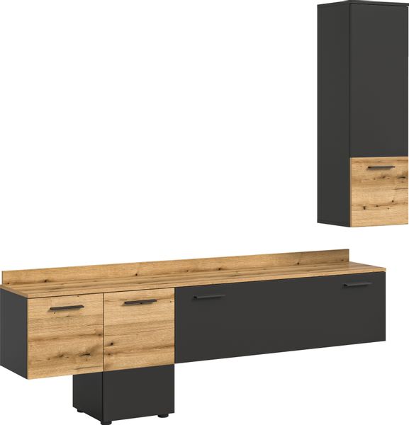 INOSIGN Wohnwand Laport, Breite 195cm, inkl. günstig online kaufen