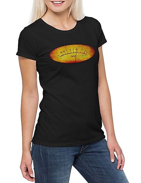 Urban Backwoods Print-Shirt Vu Volume Units Meter I Damen T-Shirt Decibel M günstig online kaufen