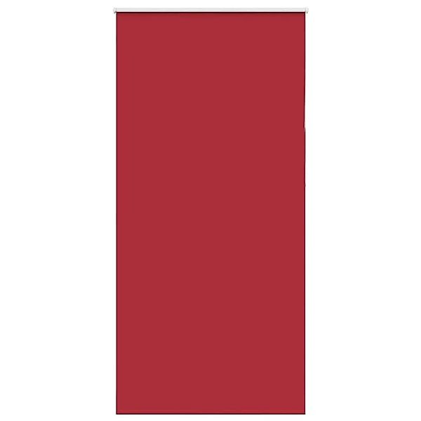vidaXL Verdunkelungsrollo Rot 115x230cm Stoffbreite 110,7cm Polyester 40118 günstig online kaufen