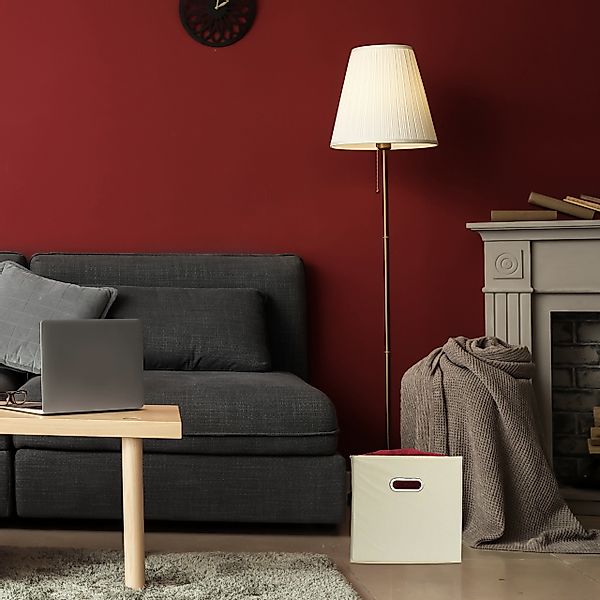 relaxdays Aufbewahrungsbox 6 x Aufbewahrungsbox Stoff günstig online kaufen