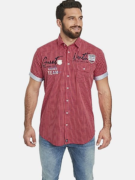 Jan Vanderstorm Kurzarmhemd AJULE mit Brustapplikation günstig online kaufen