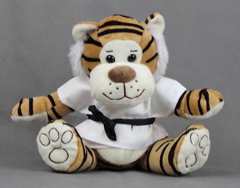 BAY-Sports Kuscheltier Plüschtier Tiger DJ Teddybär Karate Kampfsport Kinde günstig online kaufen
