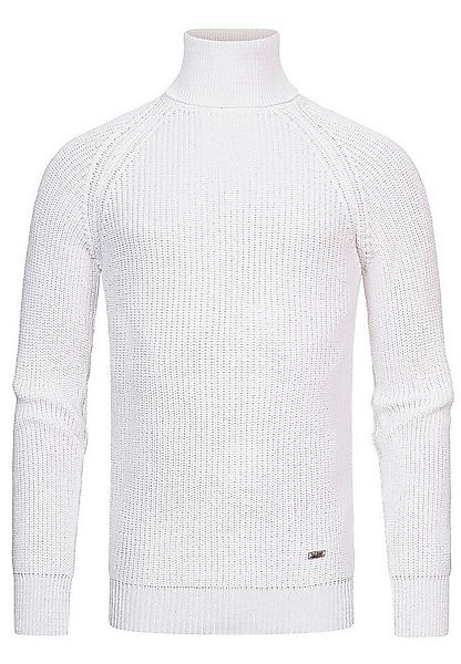 R-NEAL Rollkragenpullover Rollkragen Business Pullover Freizeit Grob-Strick günstig online kaufen