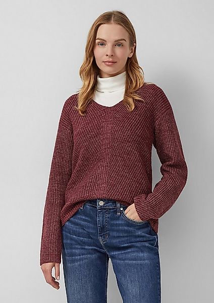 s.Oliver Longpullover Strickpullover Weicher Strickpullover im Relaxed Fit günstig online kaufen