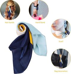 Coonoor Seidentuch Seidentuch Stirnband Quadratischer Haar-Bandanas-Schal günstig online kaufen