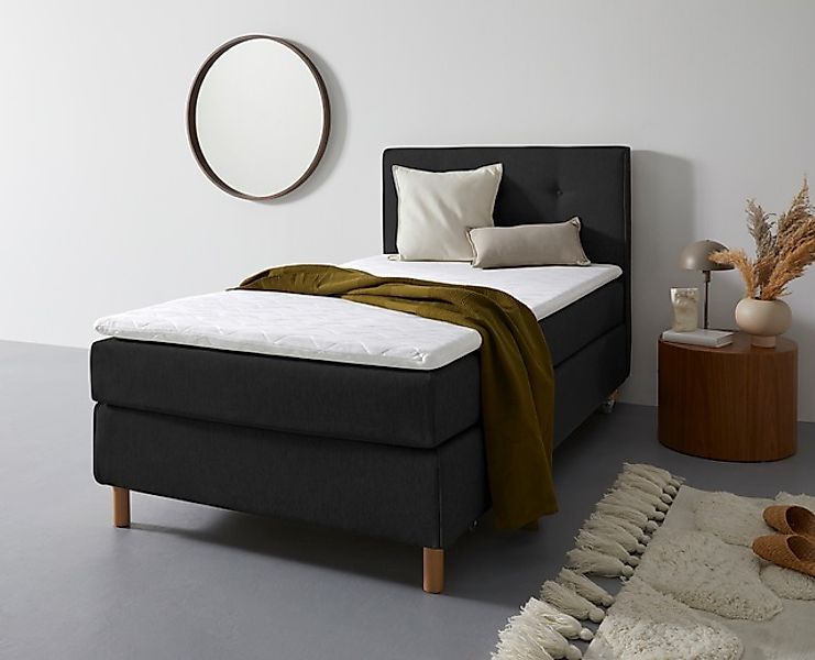 Home affaire Boxspringbett »Heimatblick 100x200cm beliebig erweiterbar zu D günstig online kaufen