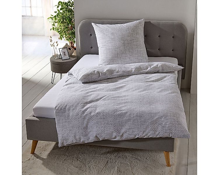 TRAUMSCHLAF Bettwäsche Sydney, Seersucker, 2 teilig, ideale Sommerbettwäsch günstig online kaufen