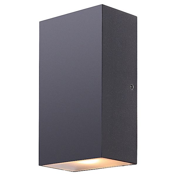 LED-Außenleuchte EVALIA 34153 grau klar B/H: ca. 9x16 cm günstig online kaufen