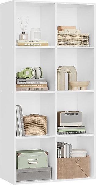 Woltu Bücherregal, 1-tlg., Büroregal Aktenschrank, MDF, günstig online kaufen