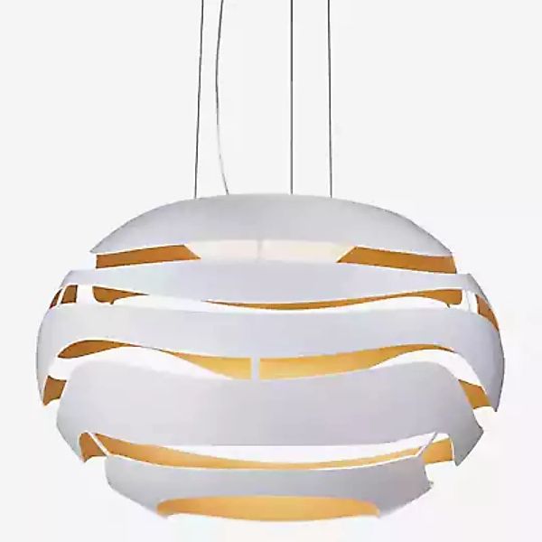 B.lux Tree Series Pendelleuchte LED, weiß/gold - 75 cm günstig online kaufen