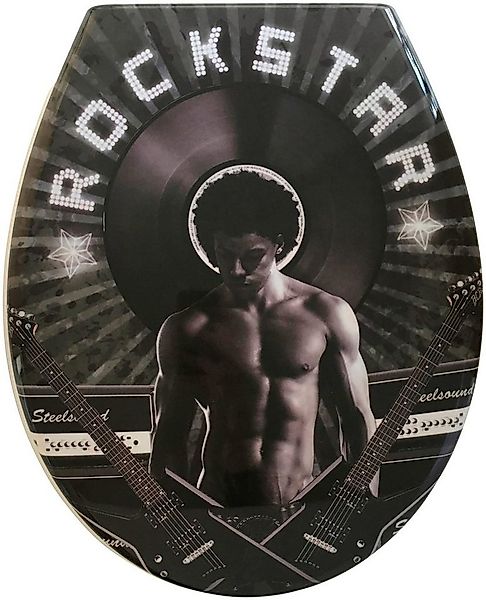 ADOB WC-Sitz Rockstar, Absenkautomatik, zur Reinigung abnehmbar günstig online kaufen