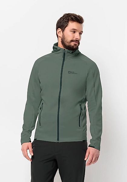 Jack Wolfskin Fleecejacke "ALPGRAT HOODED FZ M" mitKapuze günstig online kaufen