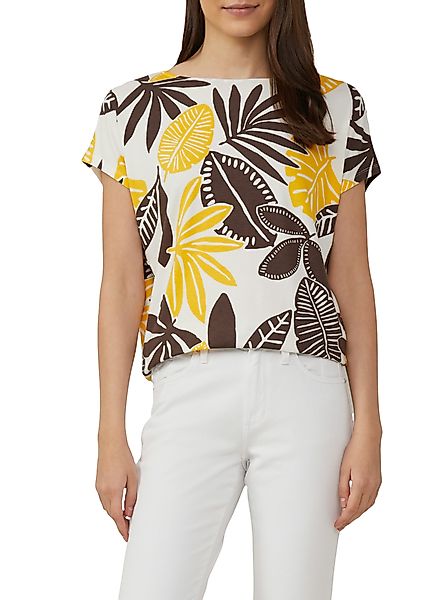 s.Oliver T-Shirt mit All-Over Print günstig online kaufen