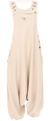 Guru-Shop Relaxhose Bequeme Boho Latzhose, natürlicher günstig online kaufen