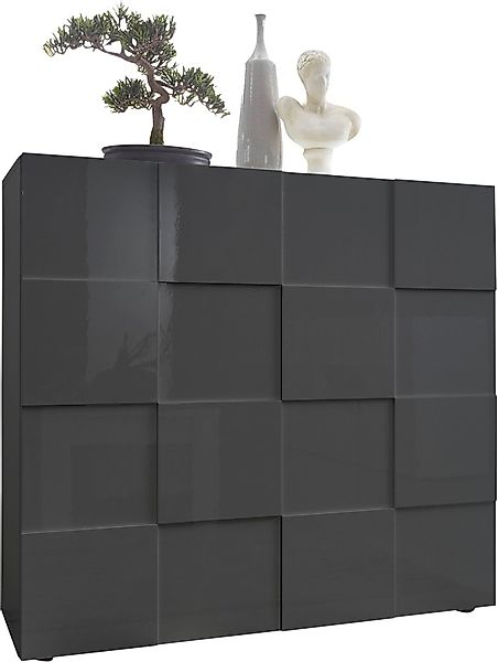 INOSIGN Highboard »Dama Höhe 111 cm, Breite 121 cm, Kommode 2 Türen, Hochko günstig online kaufen