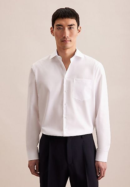 seidensticker Businesshemd Regular Regular 1/1 Kentkragen Uni günstig online kaufen