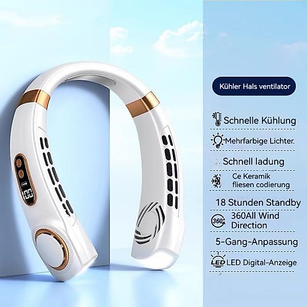 BlingBin Umhängeventilator Nackenventilator, tragbarer Mini-USB-Ventilator günstig online kaufen