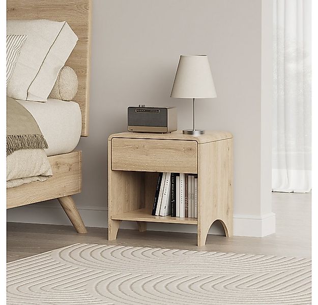 Vicco Nachtschrank Oaki, Eiche, 2er Set (2-St) günstig online kaufen