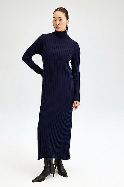 touche prive Maxikleid RIPPENSTRICKKLEID MIT ROLLKRAGEN günstig online kaufen