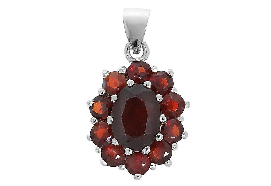 Vivance Kettenanhänger 925/- Sterling Silber 11x Granat günstig online kaufen