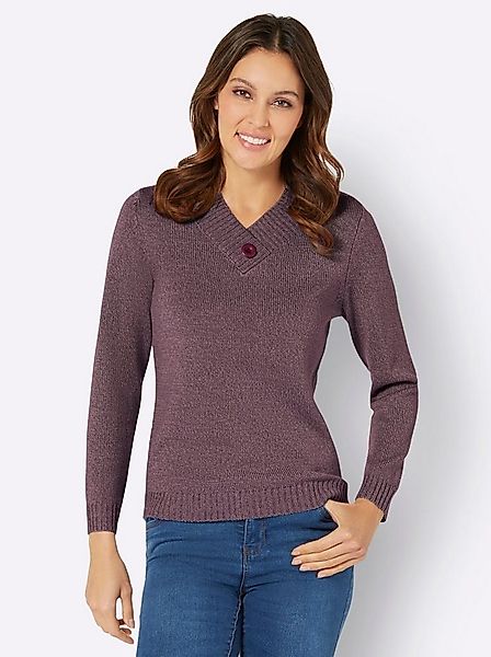Sieh an! Strickpullover Langarm-Pullover Langarm Jersey günstig online kaufen