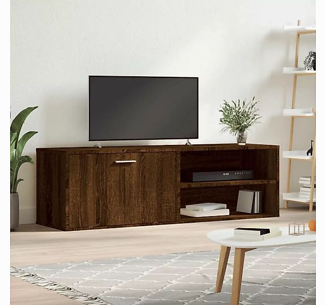 vidaXL TV-Schrank TV-Schrank Braun Eichen-Optik 120x34x37 cm Spanplatte TV- günstig online kaufen