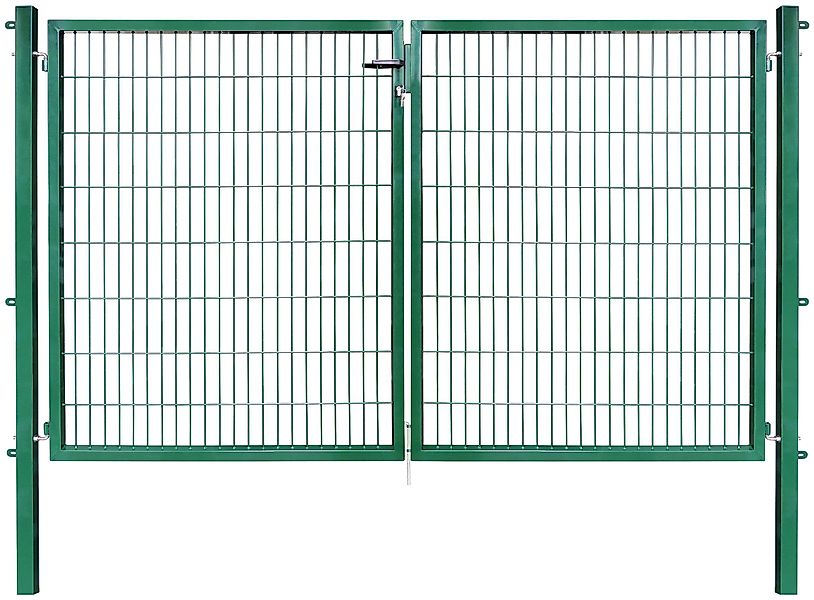 Arvotec Zaundoppeltür "ESSENTIAL" Breite: 300 cm, Höhe: 80 - 200 cm, zum Ei günstig online kaufen