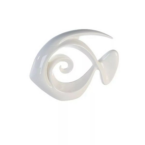 Design-Skulptur Fisch  Atlantik  weiß | 2er Set günstig online kaufen