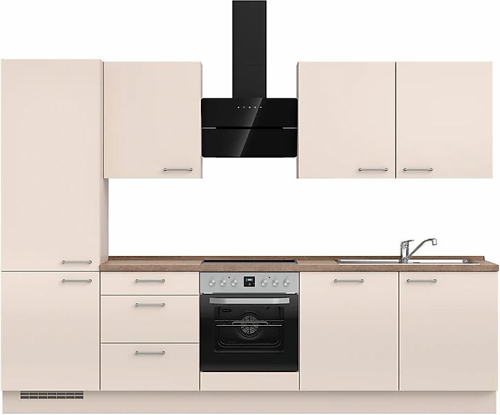 nobilia Küchenzeile ""Laser II", Ausrichtung wählbar, Breite 300 cm" vormon günstig online kaufen