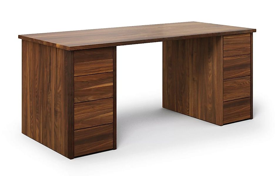 Schreibtisch Scriba aus Nussbaum günstig online kaufen