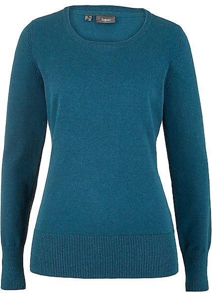 Basic Pullover mit recycelter Baumwolle günstig online kaufen