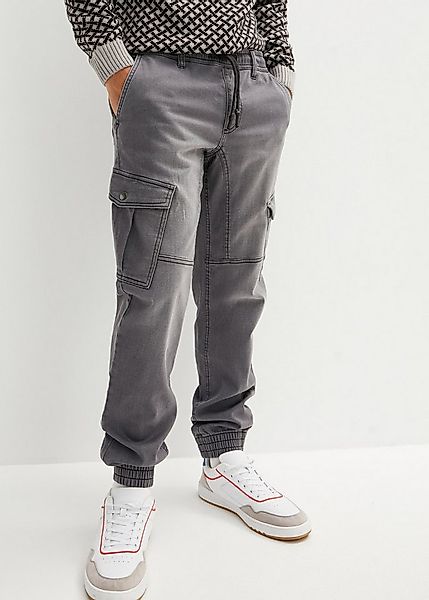 bonprix Jogg Pants Regular Fit Jeans-Jogger mit Komfortbund, Straight günstig online kaufen