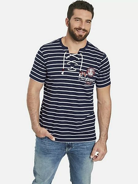 Jan Vanderstorm T-Shirt ARBOGAST im Streifen-Design günstig online kaufen