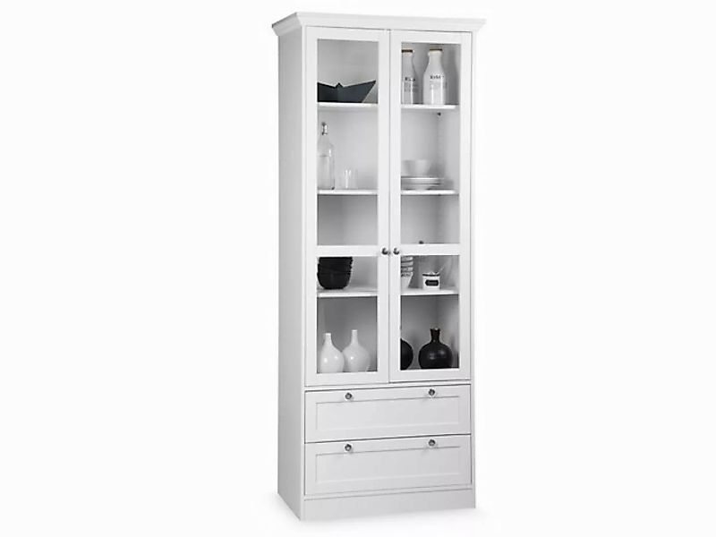 Finori Vitrine 80 x 200 x 45 cm (B/H/T) günstig online kaufen