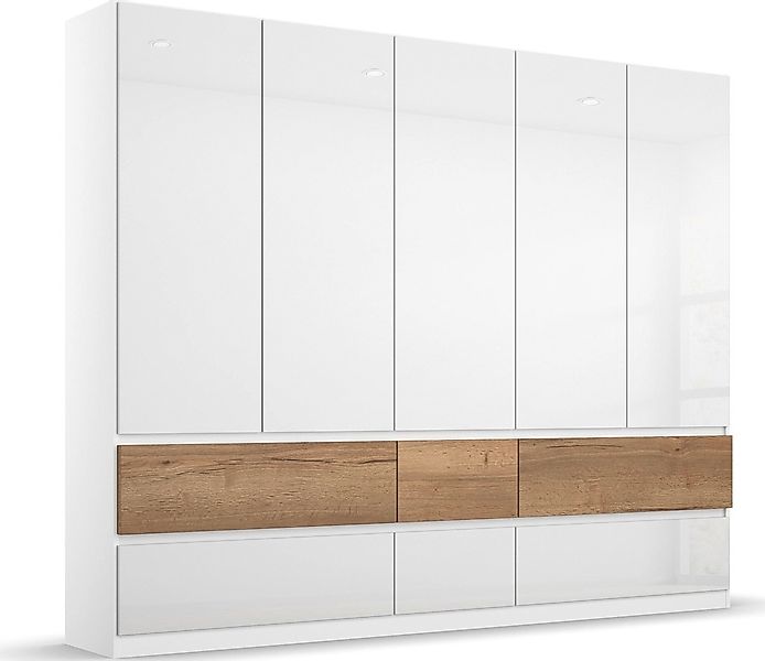 rauch Drehtürenschrank "Winnipeg", grifflose Front, Schubkästen m. Griffmul günstig online kaufen
