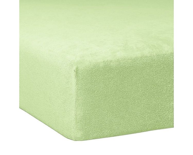 TRAUMSCHLAF Spannbettlaken Flausch Frottee, Frottier, Gummizug: Rundumgummi günstig online kaufen