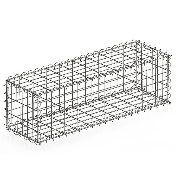 KARAT Gabionenkorb Lenox Steinkorb Zaun Sichtschutz Verzinkt 100 x 30 x 30 günstig online kaufen