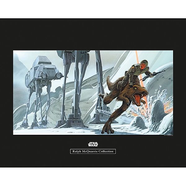 Komar Bild "Star Wars Classic RMQ Hoth Battle Ground" Star Wars 1 Stk. tlg. günstig online kaufen