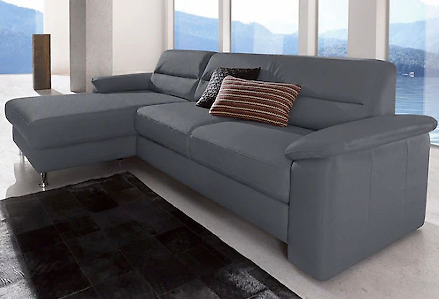 sit&more Ecksofa »Ascara L-Form« inklusive Boxspring/Federkern-Polsterung, günstig online kaufen