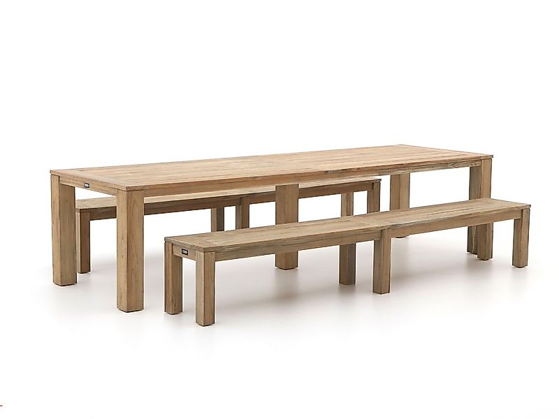 ROUGH-X 320 cm Picknick Sitzgruppe 3-teilig günstig online kaufen