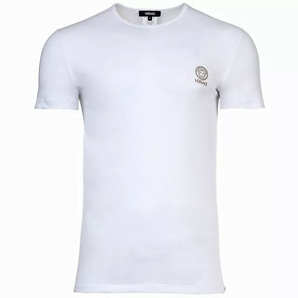 Versace T-Shirt Herren T-Shirt - Unterhemd, Rundhals, Stretch (Packung, 1er günstig online kaufen